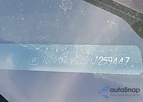 2017 Chevrolet Traverse Lt z USA, uszkodzony, nr VIN 1GNKRHKD5HJ259447